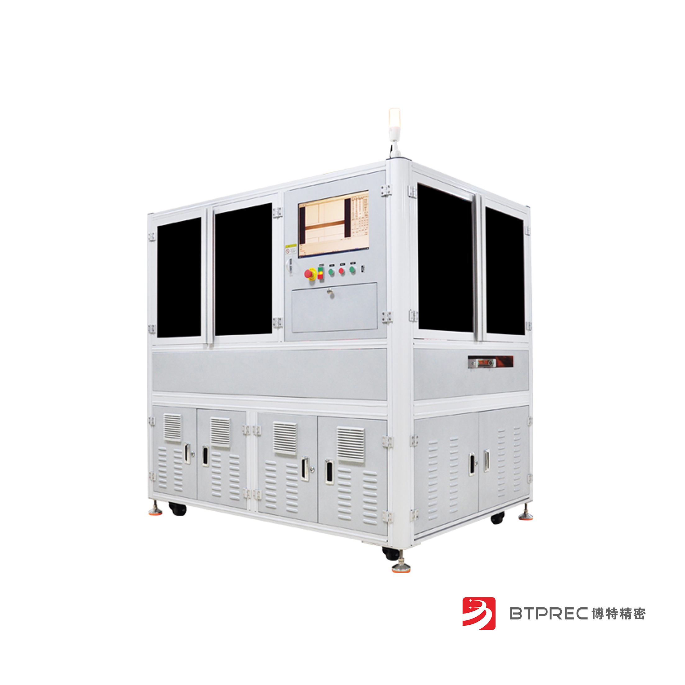 PCB 在線激光鐳雕機_SMT 產線全自動二維碼打標設備